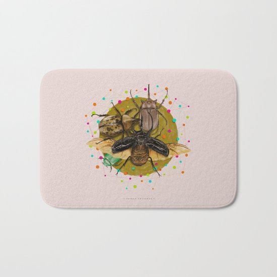 Insect Universe Bath Mat