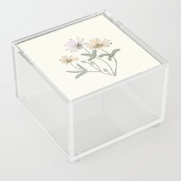 Floating Daisies Acrylic Box