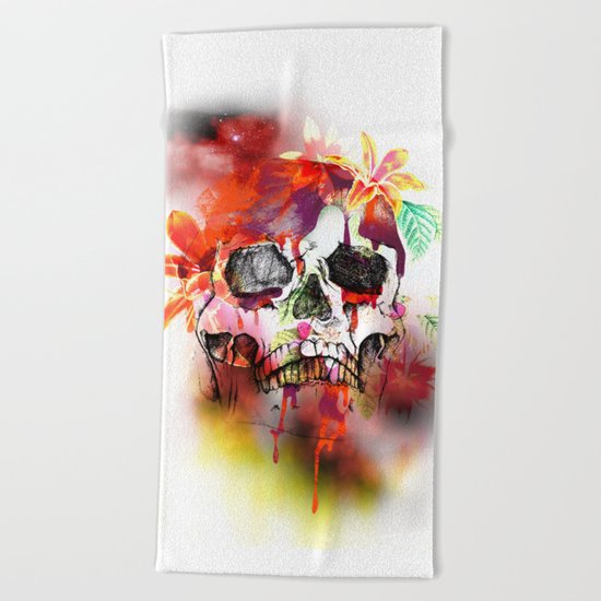 SKULL III Beach Towel