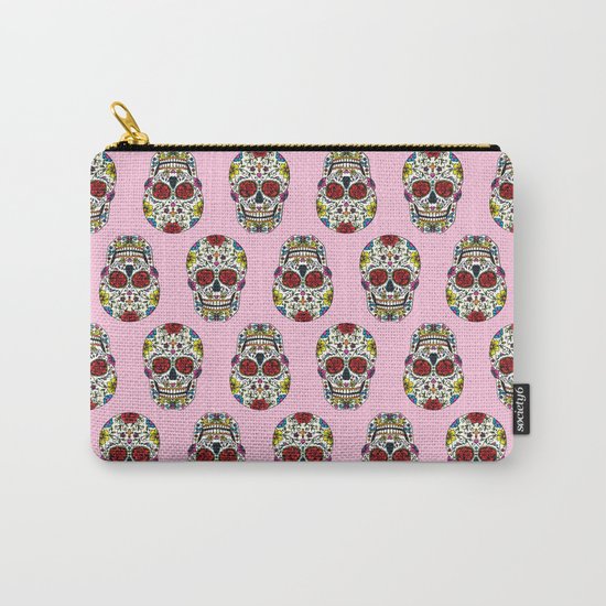 Sugar Skull Carry-All Pouch
