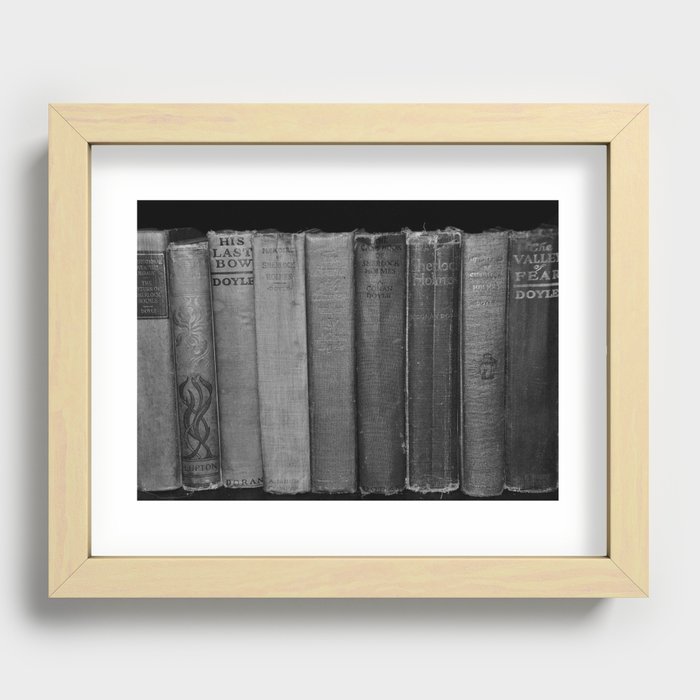 First Editions (wide view) Recessed Framed Print