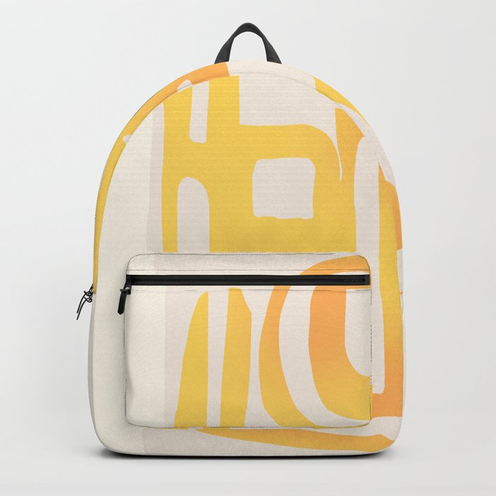 Modern Abstract Shapes 36 Backpack