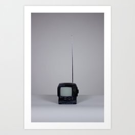 Tiny TV Art Print