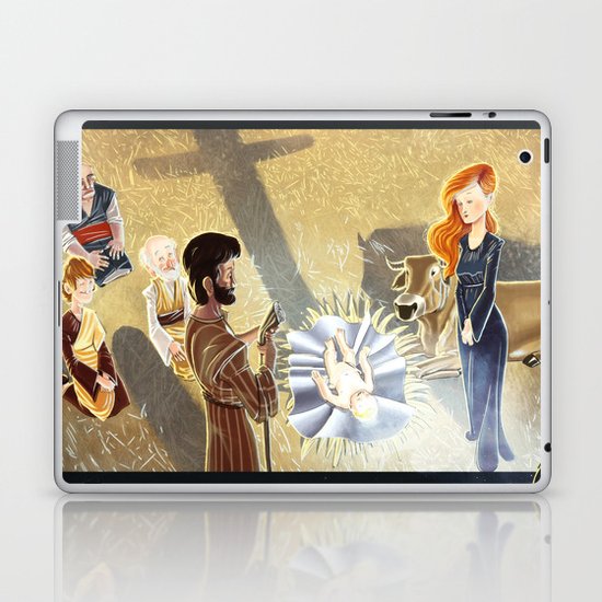 The Word Became Flesh And Dwelt Among Us Laptop Ipad Skin By Animatorlu Society6