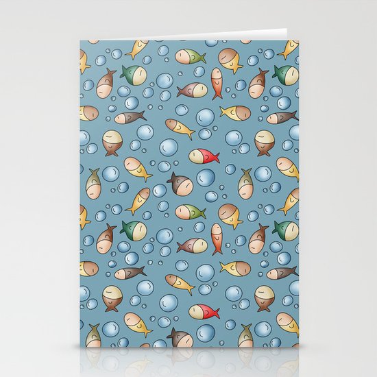 Fishes Stationery Cards