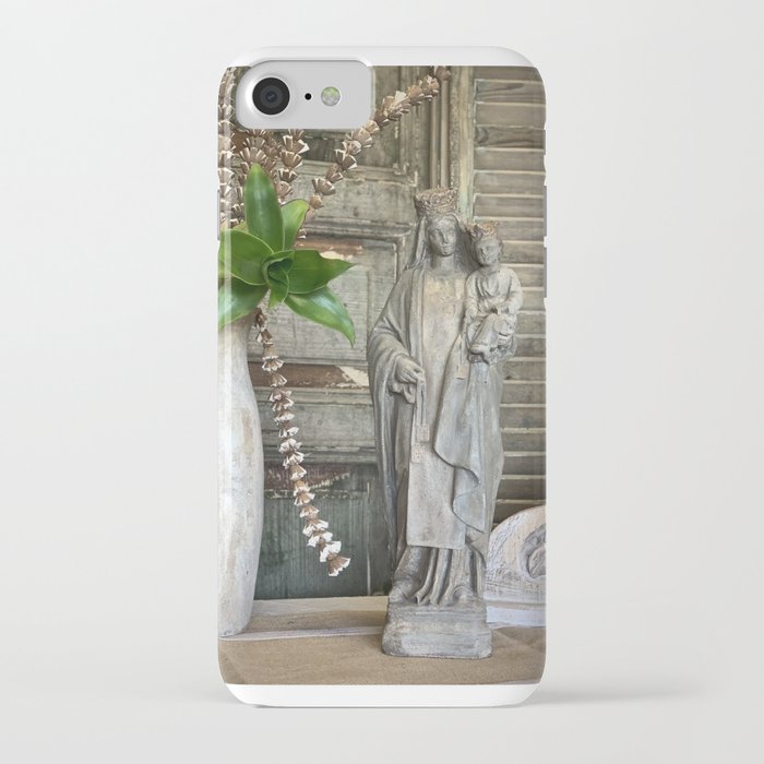 Our Lady of Mt Carmel iPhone Case