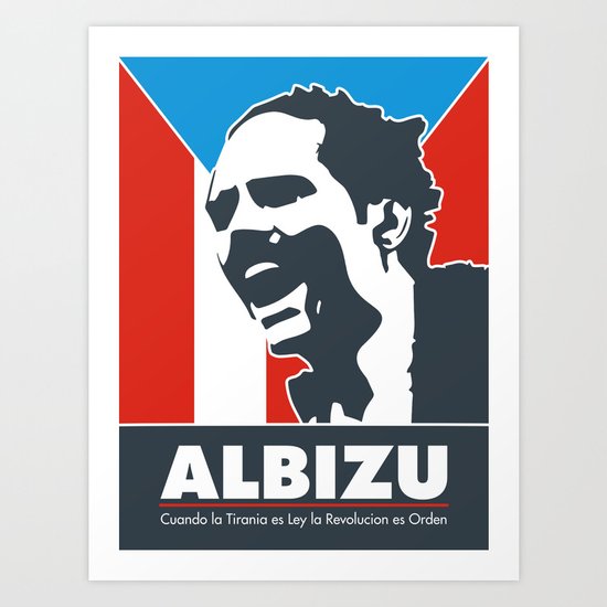 Albizu Campos - El Maestro Art Print