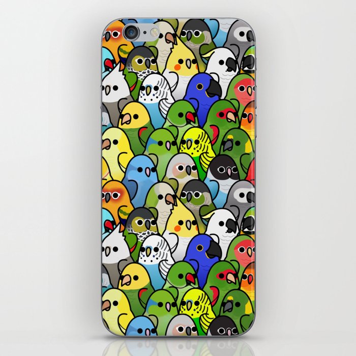 Too Many Birds!™ Bird Squad 1 iPhone Skin