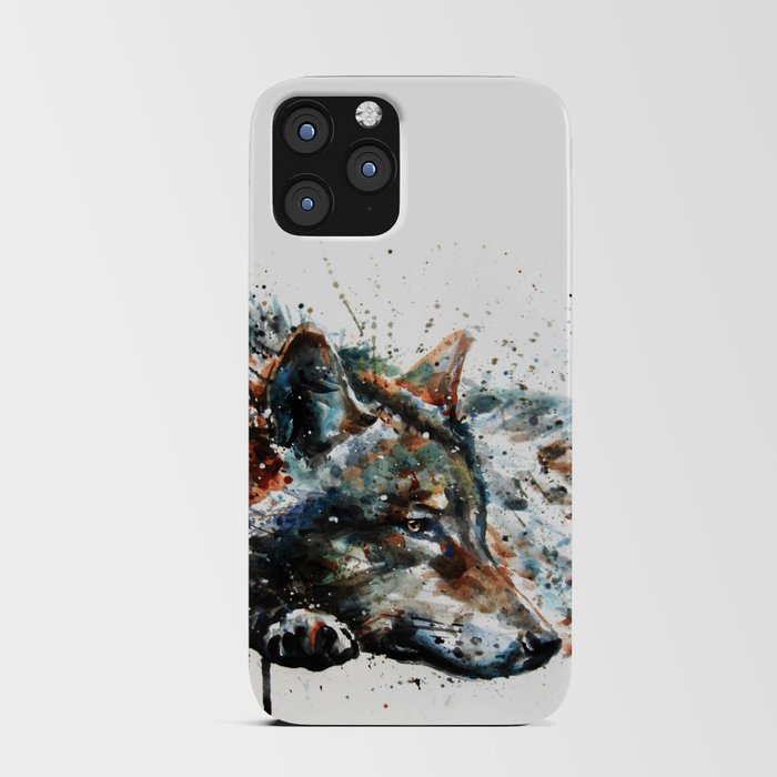 Wolf iPhone Card Case