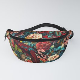 FLORAL AND BIRDS XVII Fanny Pack