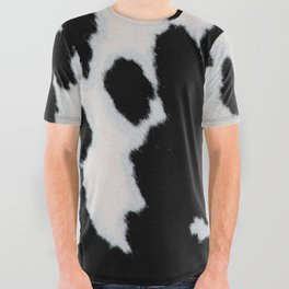 Cowhide skin print All Over Graphic Tee