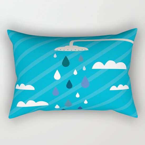 shower Rectangular Pillow