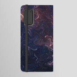 Colorful Abstract Galaxy Art Android Wallet Case