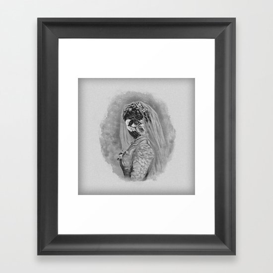 Bride I Framed Art Print