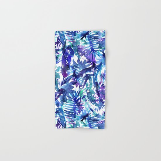 Vibe of the JUNGLE {B-Blue} Hand & Bath Towel