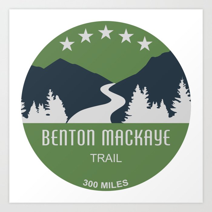 Benton MacKaye Trail Art Print