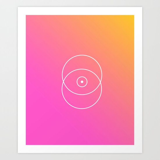 Geometry Art Print