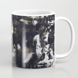 melter Coffee Mug | Plastic, White, Ink, Art, Painting, Wetmedia, Abstract, Action, Experiment, Pattern 