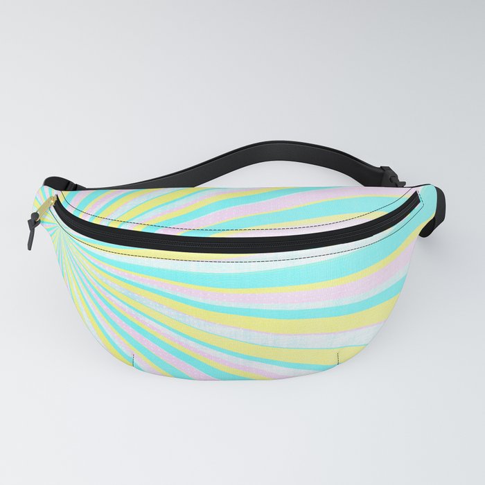 Pastel Rays Fanny Pack