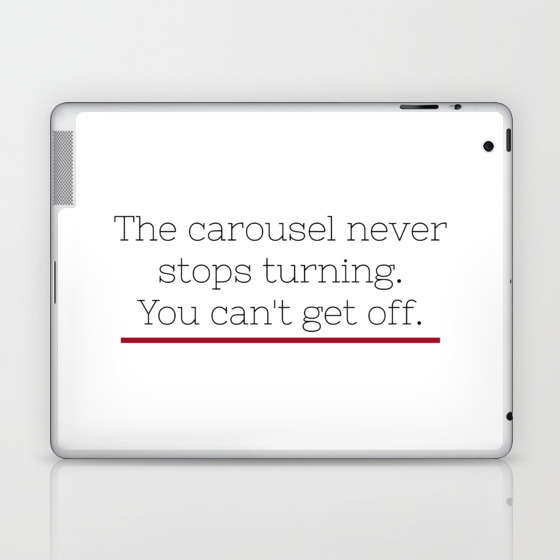 Grey S Anatomy Ellis Grey Quote Laptop Ipad Skin By Danielahb