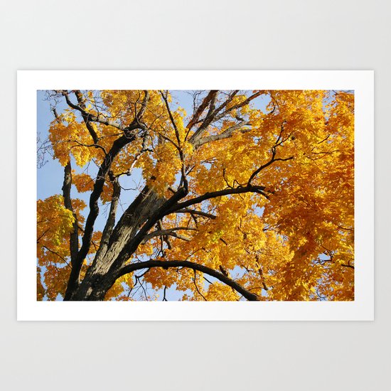 GOLD Art Print