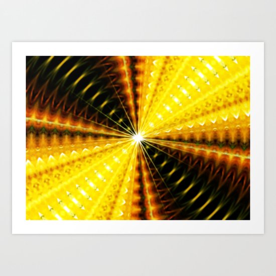At the end of the light Art Print