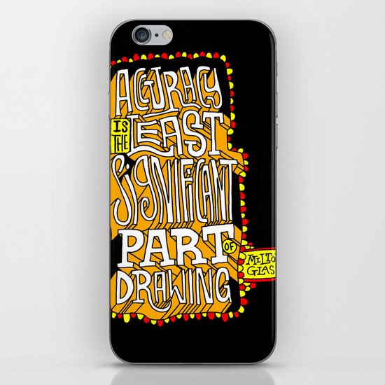 Accuracy is least significant iPhone Skin