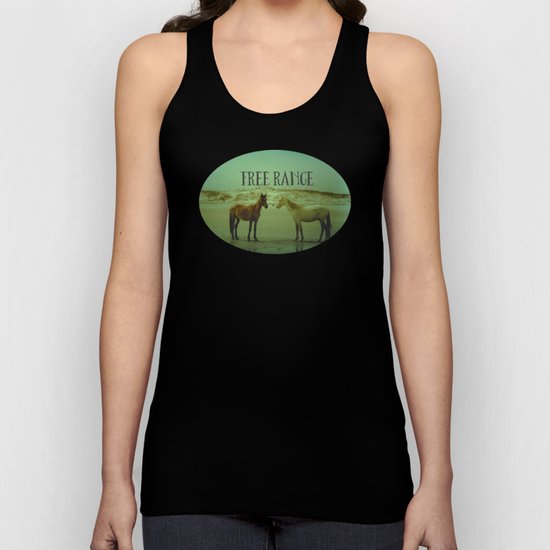 Wild Horses of Cumberland Island Unisex Tank Top