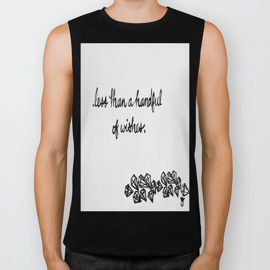 Less Than a Handful of Wishes Biker Tank