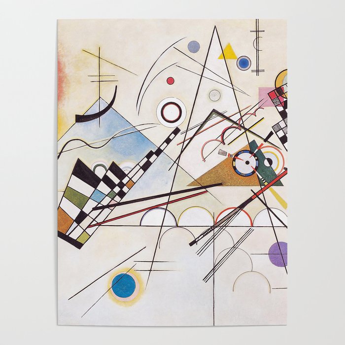 Original Composition VIII by Wassily Kandinsky Poster