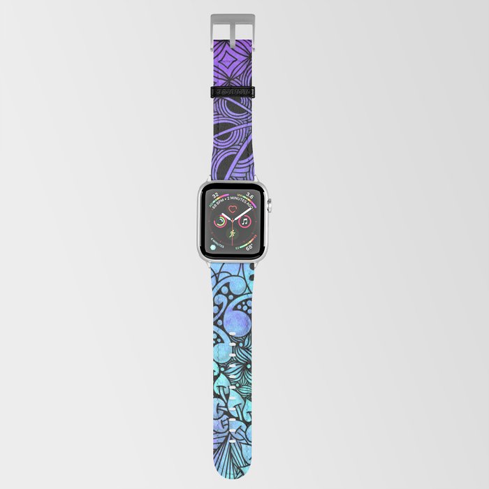 Tangled In Purple Apple Watch Band by DarcyTangles Society6