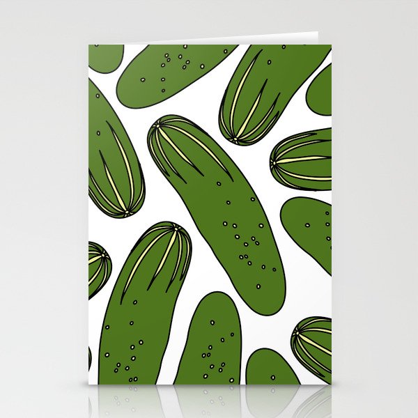 Green Pickles Stationery Cards