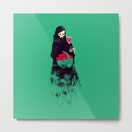 Death Valentine Gift Metal Print