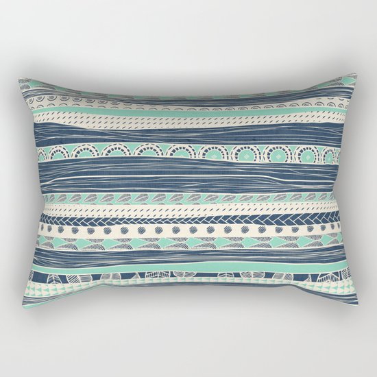 aztec color variation Rectangular Pillow