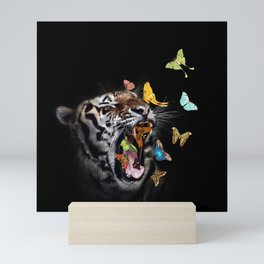 Butterfly Roar Mini Art Print