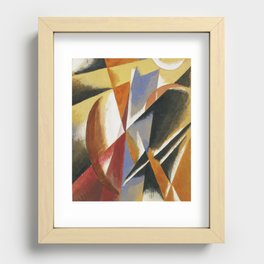 Constructivism and Geometric Paintings  Recessed Framed Print