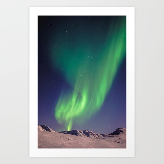 The Northern Lights (Aurora Borealis) Art Print