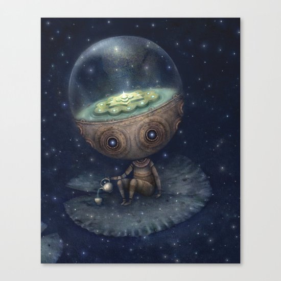 Zen Bot Canvas Print