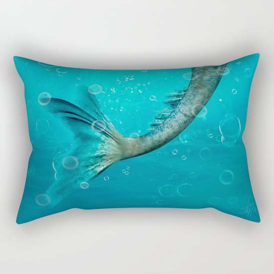 Mermaid Tail Rectangular Pillow