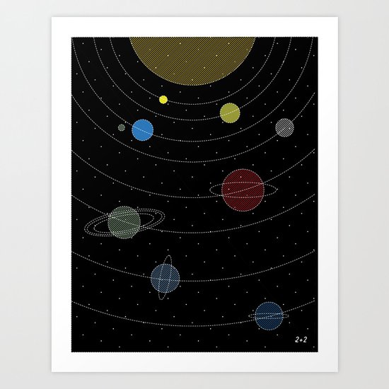 SPACE Art Print