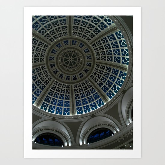 oculus to the night Art Print