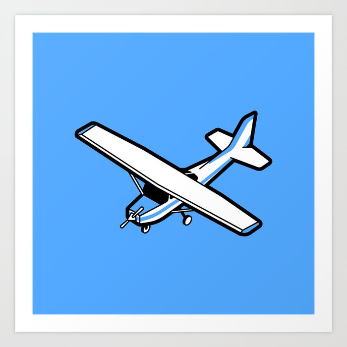 Cessna aircraft Art Print