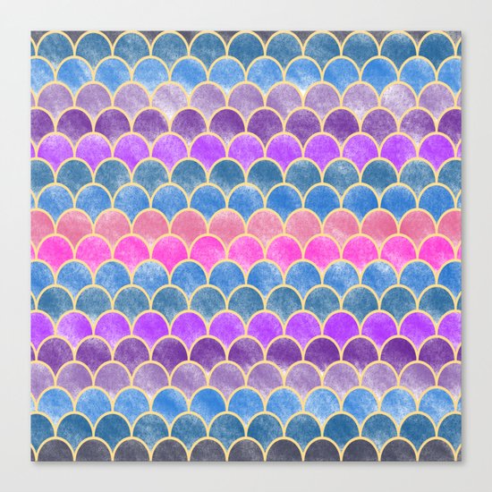 Lovely Pattern VI (Glitter Version) Canvas Print
