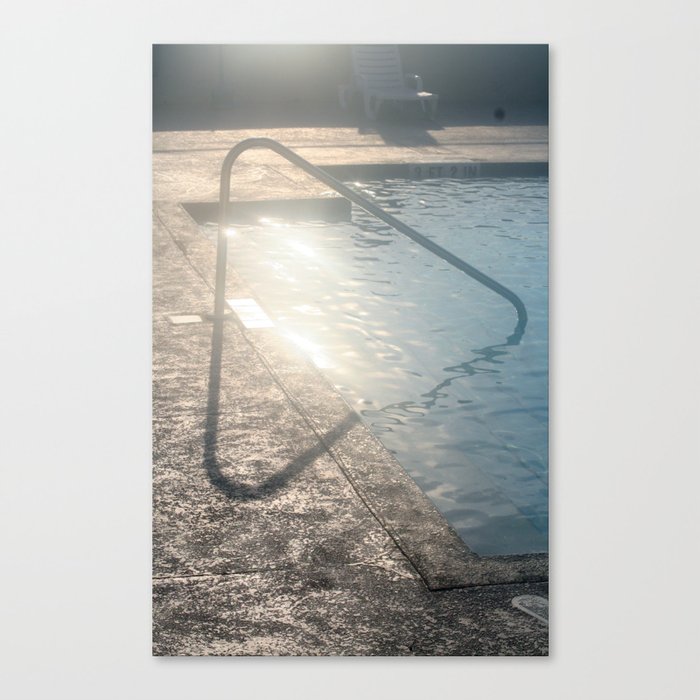 Sunlight in the Pool Canvas Print