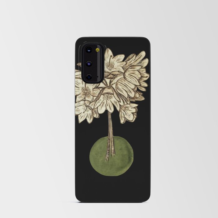 Hands with flowers Android Card Case