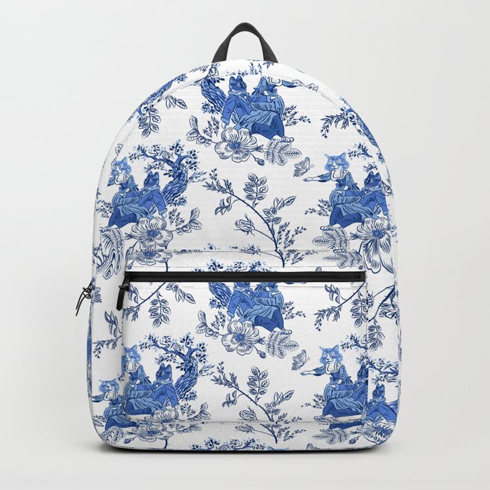 Kittyland Toile Backpack