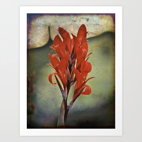 Churchyard Flower Art Print