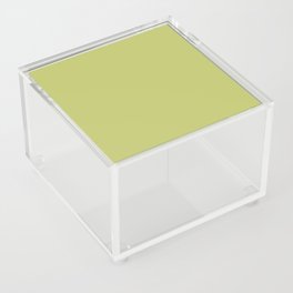 Yellow-Green Khaki Acrylic Box