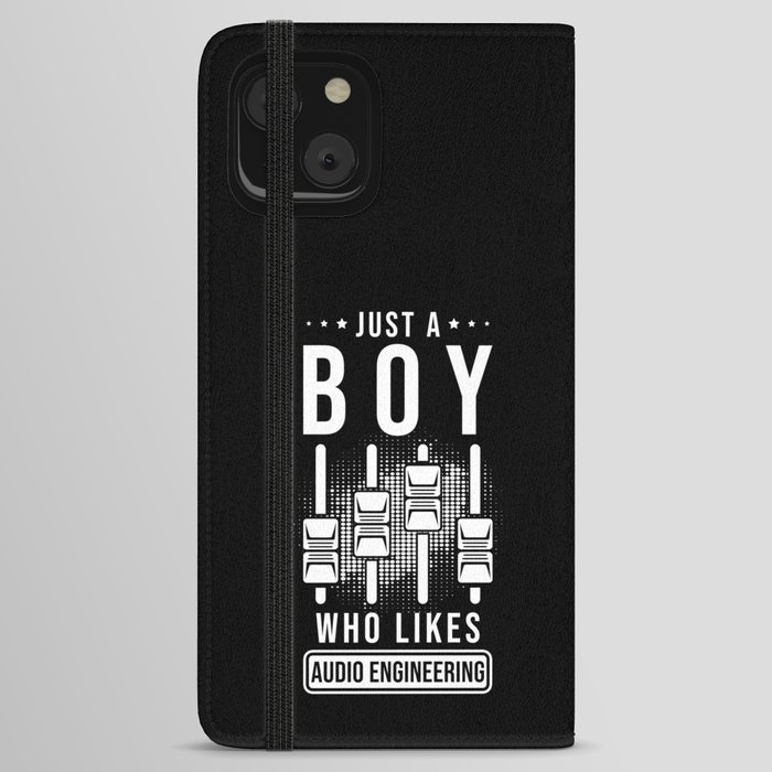 Audio Engineer Sound Technician Gift iPhone Wallet Case