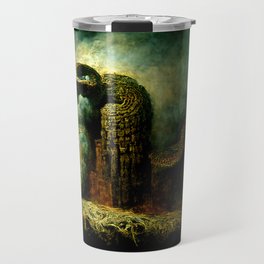 Quetzalcoatl, The Serpent God Travel Mug